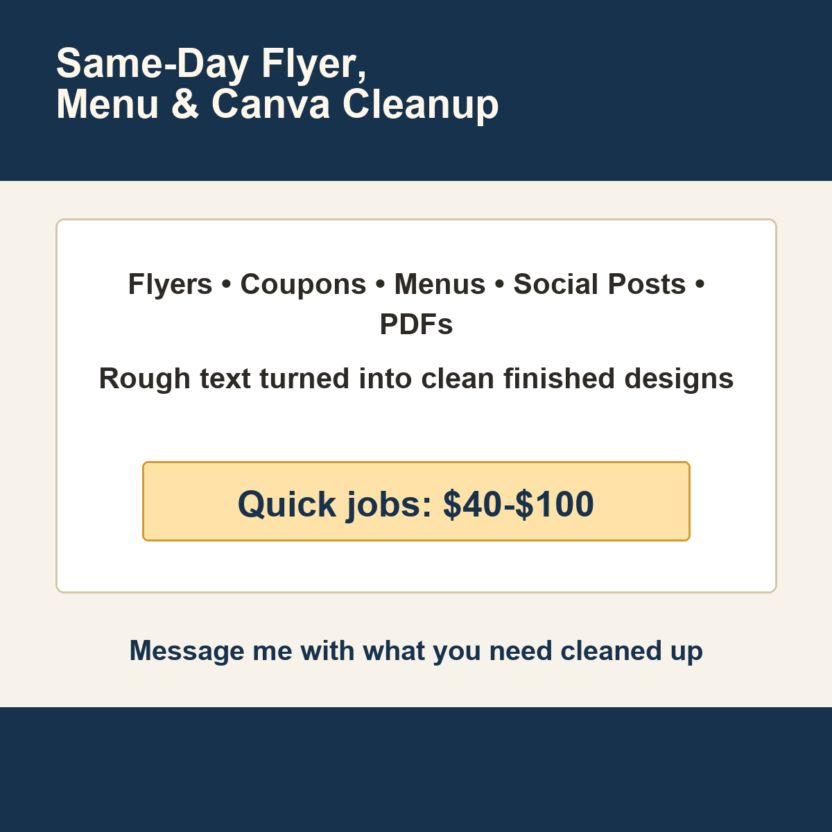 Social media service graphic